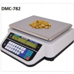 The affordable DMC-782 is a rugged and precise coin counting scale. Reliably weigh coin in all environments from retail to factory, even outside, and easily transport it from one location to another. The large platter size accommodates coin containers of all sizes.